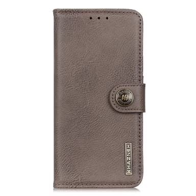 KHAZNEH för iPhone 16 Plus Plånboksfodral - Coffee