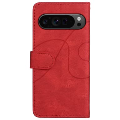 KT Plånboksfodral till Google Pixel 9 Pro XL - Röd