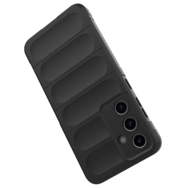 Till Samsung Galaxy S24 FE Mjukt TPU Stöttåligt Telefonfodral - Svart
