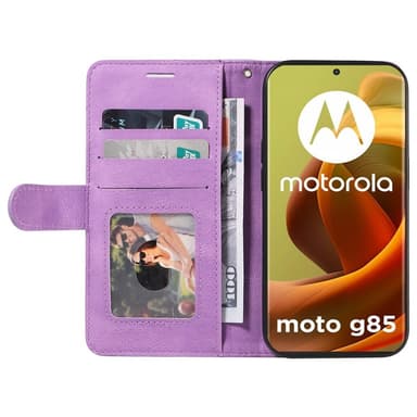 KT Plånboksfodral till Motorola Moto G85 - Lila