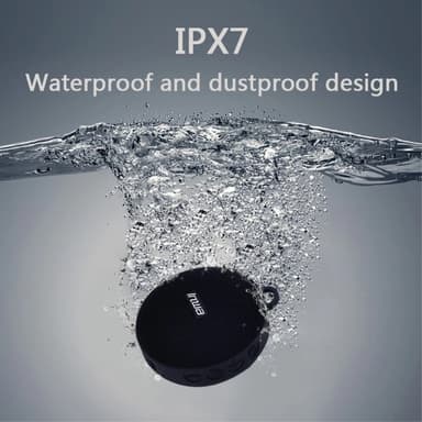 Bluetooth Högtalare Subwoofer IPX7 Vattentät Trådlös Musik Support TF För Cykel