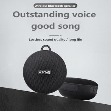 Bluetooth Högtalare Subwoofer IPX7 Vattentät Trådlös Musik Support TF För Cykel