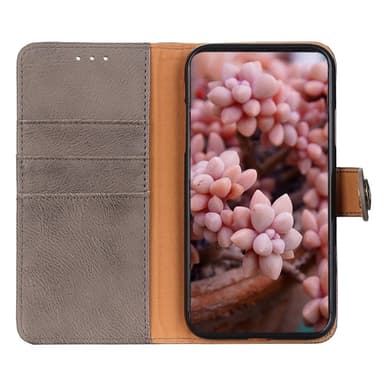 KHAZNEH för iPhone 16 Plånboksfodral - Khaki