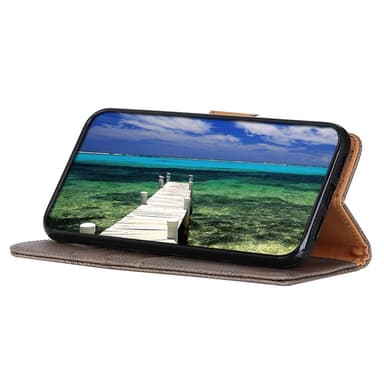 KHAZNEH för iPhone 16 Plånboksfodral - Khaki