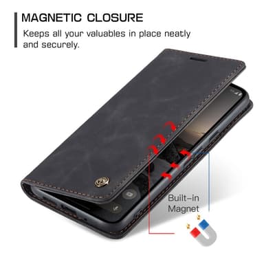 CASEME För Google Pixel 9 Pro / Pixel 9 Fodral Stativ Telefonfodral