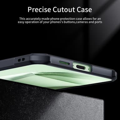 XUNDD TPU Hybrid Skal Fodral till Samsung Galaxy S24 FE - Svart