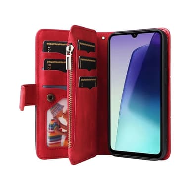 KT Plånboksfodral till Xiaomi Redmi 14C - Röd