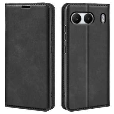 För OnePlus Nord 4 Fodral Plånboksfodral Skal Telefonfodral Plånbok - Svart