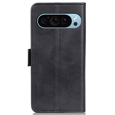 För Google Pixel 9 Pro / Pixel 9 Mobilskal Stativfodral - Svart