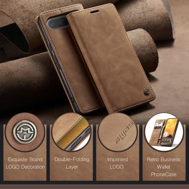 CASEME För Google Pixel 9 Pro / Pixel 9 Fodral Stativ Telefonfodral