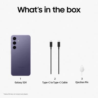 Samsung Galaxy S24 5G smartphone 8/256GB Cobalt Violet