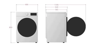 LG Tvätt/Tork CV50T6S2E1 (9/6kg)