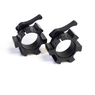 Kraftmark Skivstångslås Barbell Collar Black, Lås & klovar