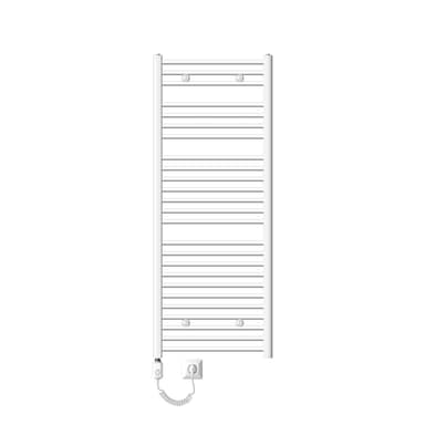 Elektrisk badrumsradiator 1200W 600x1500 mm vit LuxeBath