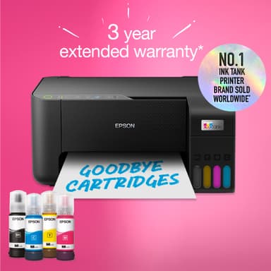Epson EcoTank ET-2865 multifunktionsskrivare C11CJ67433 (svart)