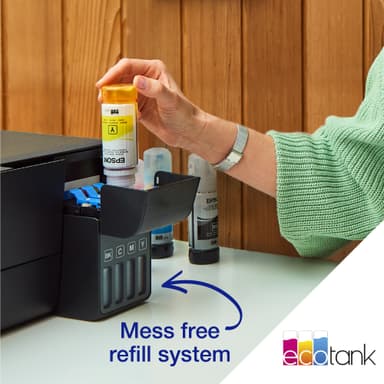 Epson EcoTank ET-2865 multifunktionsskrivare C11CJ67433 (svart)