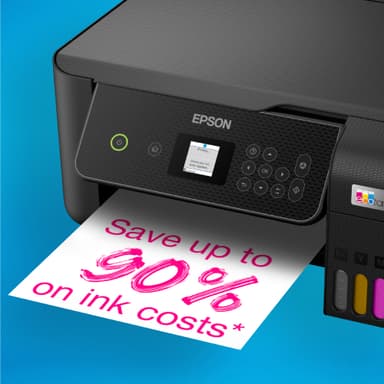 Epson EcoTank ET-2875 multifunktionsskrivare C11CJ66424 (svart)