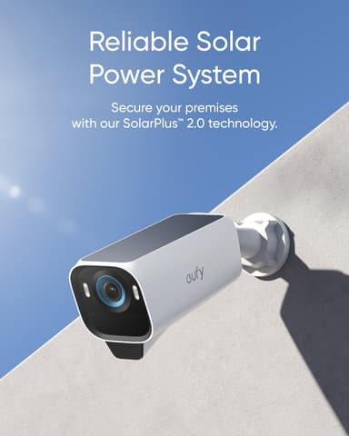 Eufy eufyCam S3 Pro 4K säkerhetskamera (3-pack)