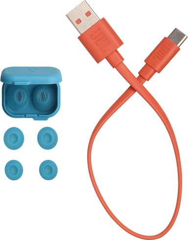 JBL Tune Flex 2 True Wireless in ear-hörlurar (turkosa)
