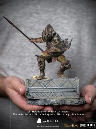 Iron Studios Lord Of The Rings Warrior actionfigur (Uruk-hai)