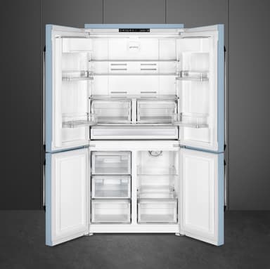 Smeg Serie Victoria French Door Kyl/Frys FQ960PB6 (Pastellblå)