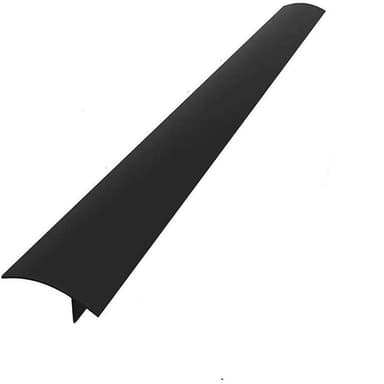 Spislist - håller rent mellan spis och skåp 61.5 cm Svart 1-pack