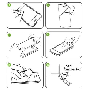 Skärmskydd av härdat glas iPhone 8 / 7 - 2PACK