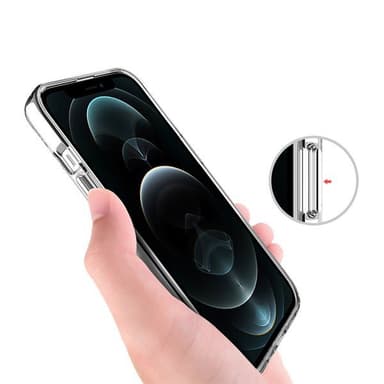 Genomskinligt skal till iPhone 16 Pro Max