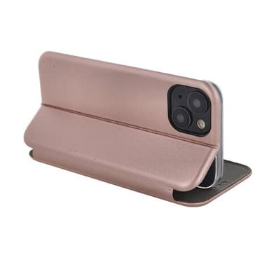 Baskal med ställfunktion till iPhone 16 - Rose Gold