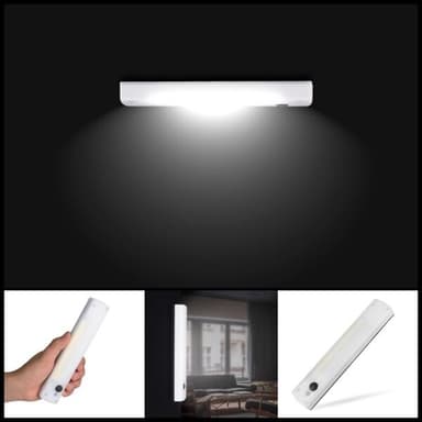 LED vägglampa / garderobslampa - Självhäftande