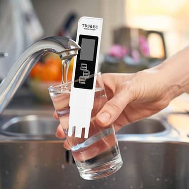 3i1 digital vattentestare TDS EC med stor LCD-display