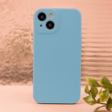 Silikonskal till iPhone 16 Pro Max - Blå