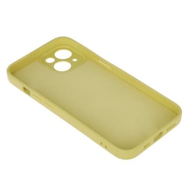 Skal med ringhållare till iPhone 16 - Gul