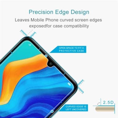 Härdad skärmskydd i glas till Huawei P30 Lite