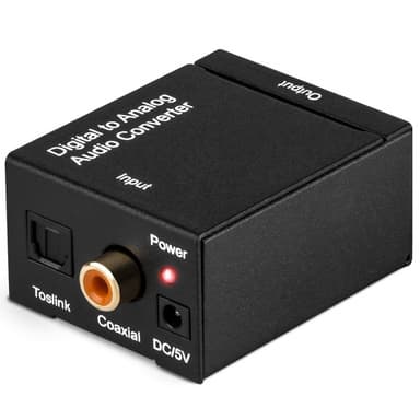 Digital till analog ljudomvandlare D/A konverter