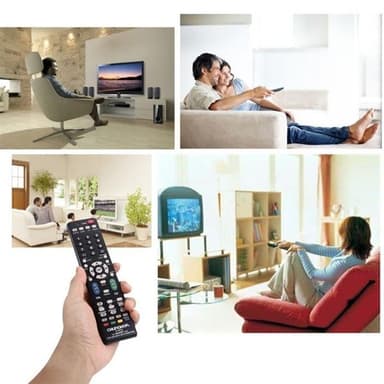 Universal fjärrkontroll för Sharp LCD, LED och plasma-TV