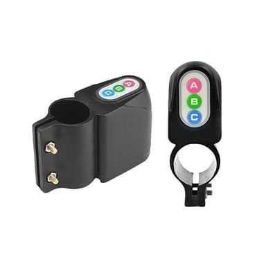 Cykellarm med kodlås och vibrationslarm