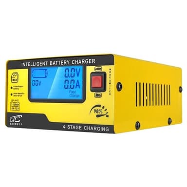 Batteriladdare LTC 6V/12V 15A till bil & motorcykel