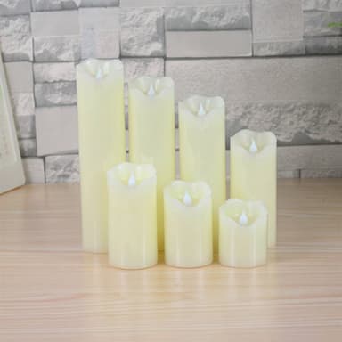 LED-Ljus med fladdrande låga 5,3x10cm