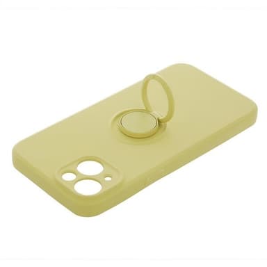 Skal med ringhållare till iPhone 16 Pro Max - Gul