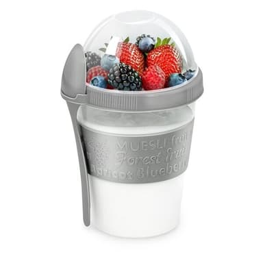 Alpina Yoghurtmugg med sked