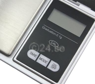 Brevvåg högprecisions 0,1 gram för exakt vägning