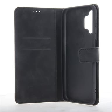 Smart Velvet fodral till iPhone 16 Plus - Svart