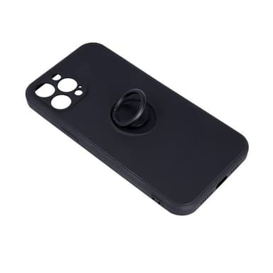 Skal med ringhållare till iPhone 16 Pro Max - Svart