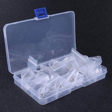 Skruvar till glasögon - Storpack med olika dimensioner