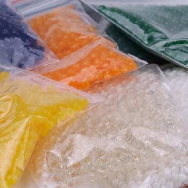 Vattenpärlor 600-Pack - Blå färg