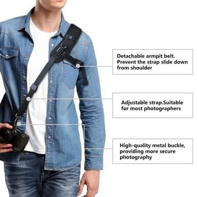 PULUZ Kameraband snabbfäste för SLR/DSLR- kameror