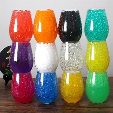 Vattenpärlor / Spitballs 600-Pack - Röd färg
