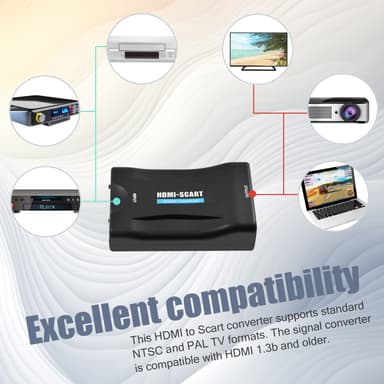 HDMI till SCART omvandlare