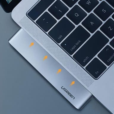 Ugreen Multihubb till MacBook Pro / Air- 2xUSB-C till 3xUSB & Minneskort